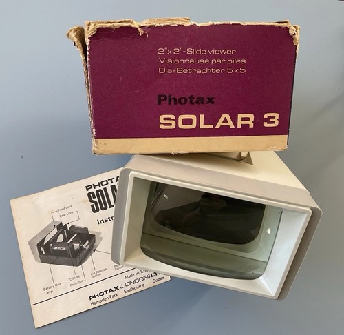Photax solar slide viewer - solar,