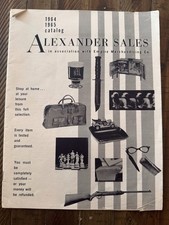 Alexander Sales Catalog