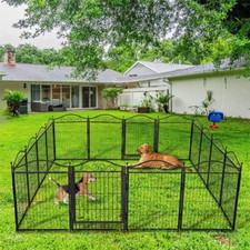Strong Pet Dog Playpen Garden