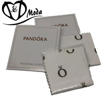 Genuine Pandora Silver Gold Polishing Cloth 2 Pack - Jewellery Cleaner 10 x 10cm