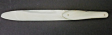 Antique Georgian Mother Of Pearl Pen Quill Cutter Trimmer Page Turner