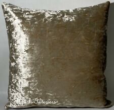 Hi-Quality Handmade Crushed Velvet Reversible Bed Cushion Cover Sofa PillowCase