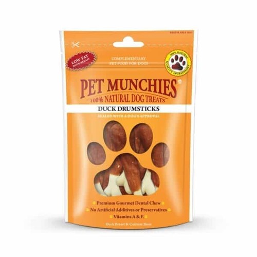 Pet munchies duck drumsticks - pet,