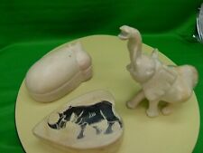 soapstone handmade hippo and