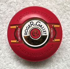 ROGER & GALLET - ORCHID PERFUMED SOAP in SOAP DISH - NEW & SEALED - VERY RARE