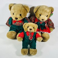 Vintage Allders Teddy Bear Set Christmas Bundle