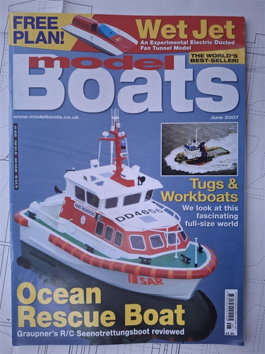 Model boats plan wet - "wet, jet"