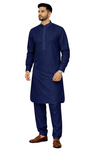 Men cotton kurta shalwar - men's,