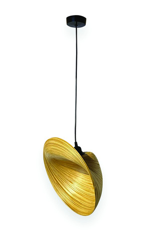 Bamboo sea shell - bamboo, lampshade