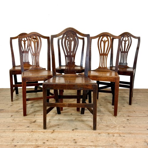 Antique set six 19th - antique,
