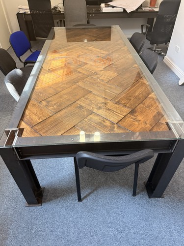 Industrial boardroom table - industrial,