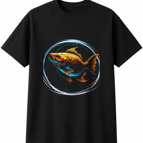 Ghost carp glowing mens womens - mens,