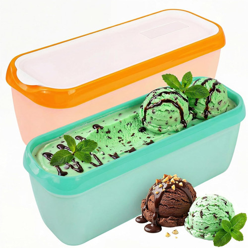 Pcs ice cream tubs with - pcs,