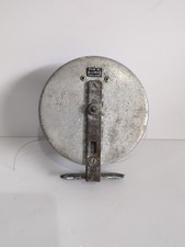 Vintage Allcocks Fishing Reel with line - ROTATES TESTED ONLY 