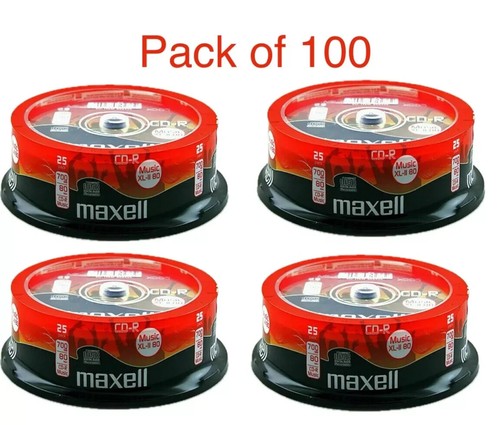 100 maxell 80 mins - 100,