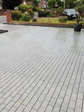 Silver Grey Granite Sawn Cobble Setts 200x100 Patio Driveway *Nationwide* 50mm