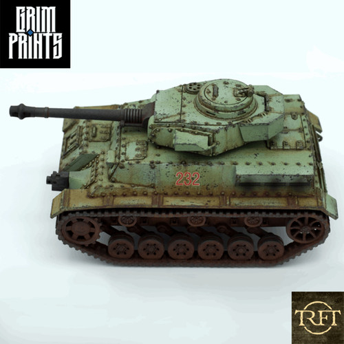 Grim panzer battle - panzer, tank