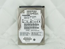 TOSHIBA P000547810 250GB 2.5" SATA HDD 9.5MM FULLY WORKING MK2575GSX