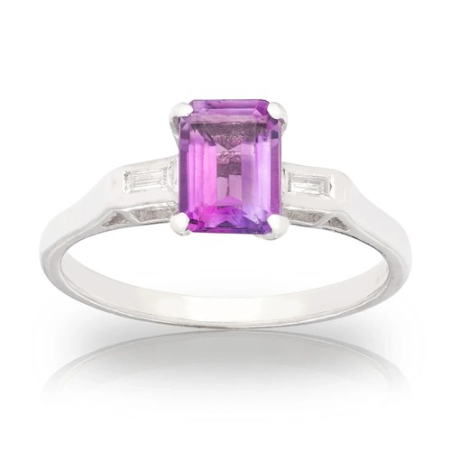 Art deco 18ct white gold - 18ct,