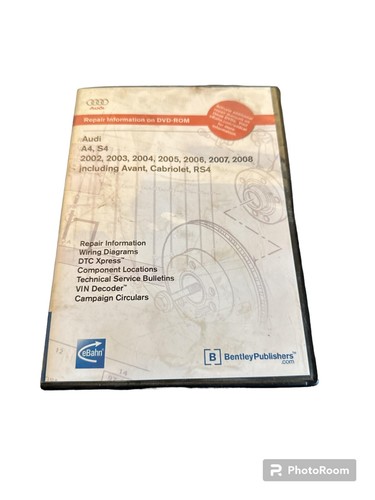 Audi shop service repair - a4,