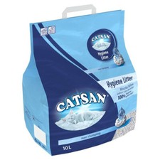 Catsan Hygiene Non-Clumping Clay Cat Litter 10 Litre