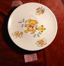 Royal Worcester Fridays Child Plate teddy bear