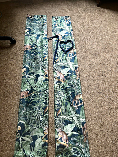 Dunelm lined curtains - lined, curtains.