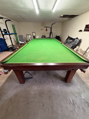 Full size snooker table - size,