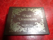 DICE DOMINOES IN ORIGINAL BOX