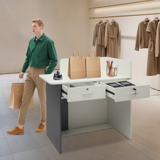 Modern front desk - front,