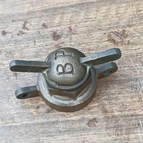 Large vintage bronze fuel - vintage,