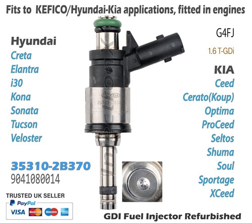Gdi fuel injector 35310 2b370 - gdi,