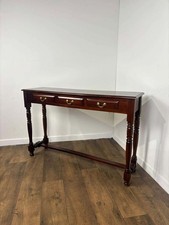 Reproduction Mahogany Console
