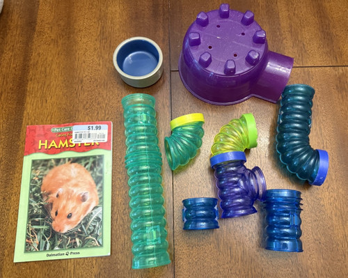 Hamster cage setup bundle - hamster, w/