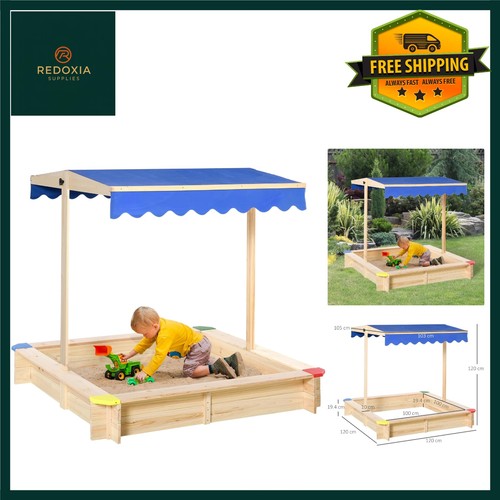 Kids wooden sand - kids, pit