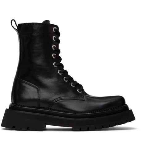 Ami paris leather military - ami,