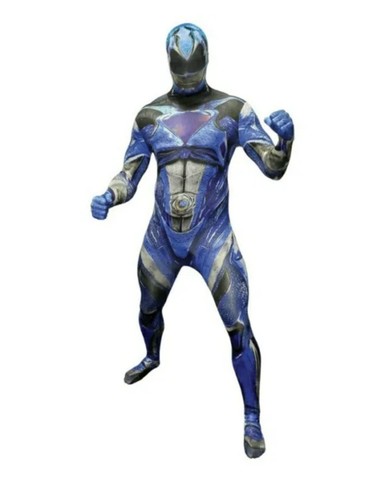 Adult deluxe blue - power, ranger