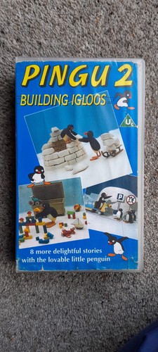 Pingu building igloos vhs - igloos,