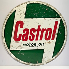 Castrol Sign Oil Garage