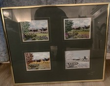 Vintage framed cross - vintage,