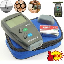 Digital Moisture Meter 4 Pin PRO Damp Detector Timber Wood Paper Tester Sensor