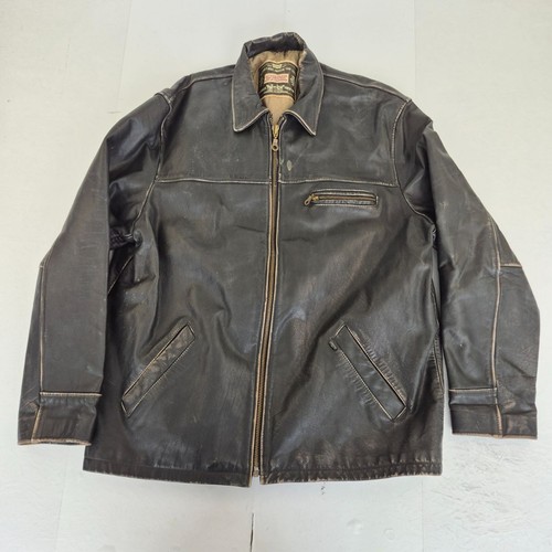Levi leather jacket xl - levi's, xl-54