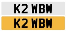 Personal Car Registration K2 WBW
