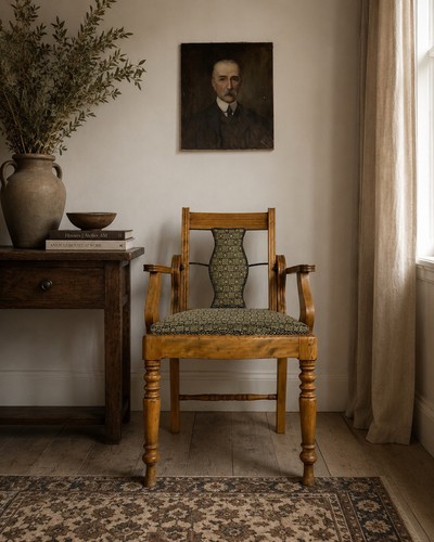 Vintage antique barbers - barbers, chair