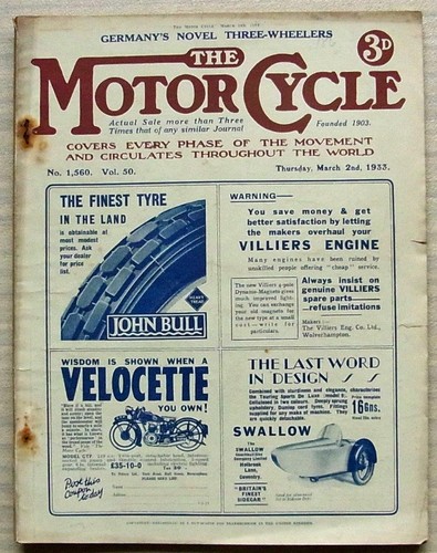 The motor cycle magazine - the, 2