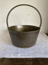 Large Vintage Brass Preserving