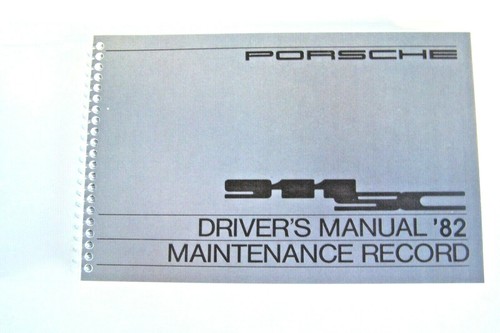 1982 porsche 911sc owners - 1982,