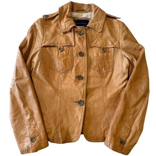 Banana republic tan genuine - republic,