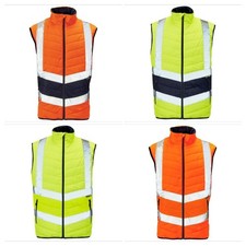 Hi Vis Puffer Body Warmer High