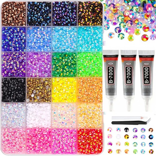 Bedazzle kit with glue - with, &